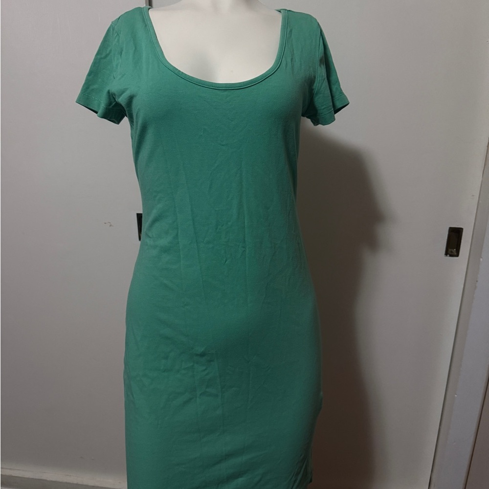 H&M Mint Green Basic Dress